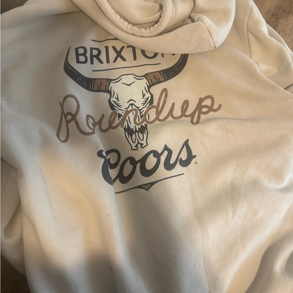 Brixton Cream Hoodie - Picture 3 of 3